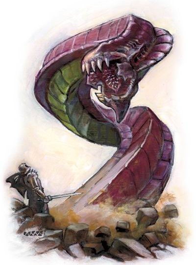 AD&D Purple Worm